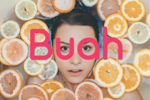 Buah айдентика для доставки фруктов