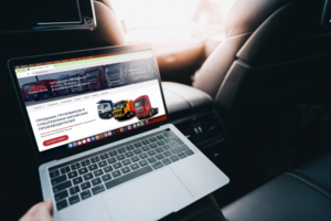 сайт на WordPress по продаже китайских грузовиков