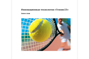Бизнес-план инновационного продукта