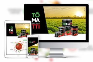 LP для томатпасты Tomatti (3 макета)