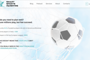 Вёрстка сайта компании Smart Sports