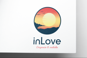 Дизайн логотипа для турбазы в Крыму «inLove»