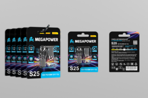 Упаковка для автомобильных ламп MEGAPOWER