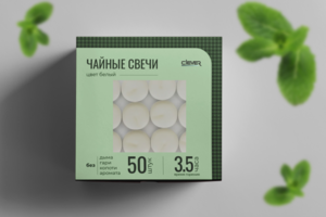 Упаковка для чайных свечей