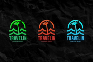 Логотип для турагенства TravelIn