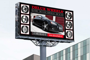 Баннер для магазина «Deluxewheels»
