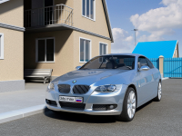 BMW 3-series - моделирование и визуализация