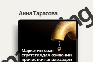 Маркетинговая стратегия для компании по прочистке канализации