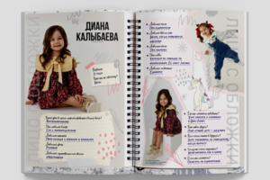Верстка Fashion издания. Россия