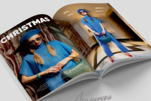 Верстка Fashion издания. Латвия