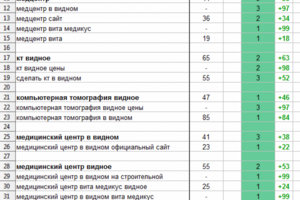 SEO-аналитика для VitaMedicus