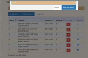 SQL Table Editor