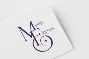 Логотип для бренда магических свечей "Mystic flames"