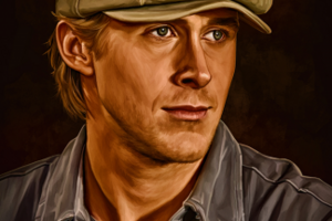Young Gosling portrait.