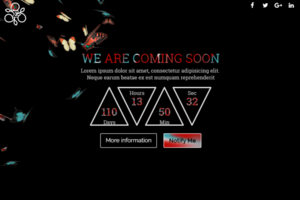 Coming Soon page