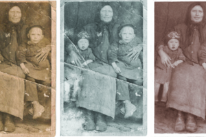 Ретушь старой фотографии
