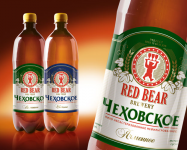 Дизайн упаковки пива. RedBear
