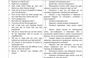 Фрагмент перевода книги "Матери, неспособные любить". Англ-рус.