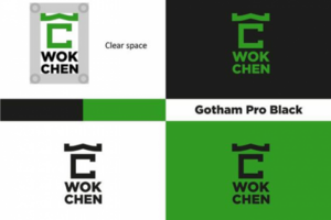 Логотип китайского ресторана "Wok Chen"
