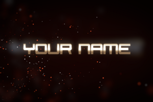 Cinematic intro