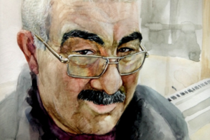 Портрет акварелю