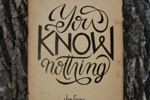 hand lettering