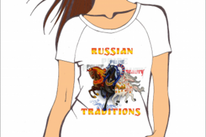 Футболка "Русские традиции"