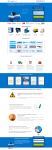 Верстка Landing Page для компании Hs24