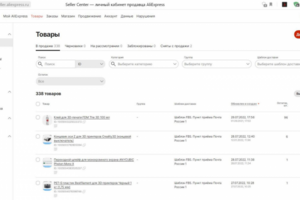 Наполнение и ведение магазина на маркетплейсе AliExpress