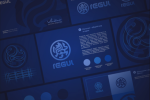 Брендбук для криптовалюты REGUL