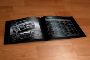 Буклет о машинах марки Audi