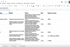 Медиаплан для павловнии (инвестиционный проект)