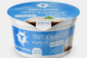 Упаковка творожного сыра