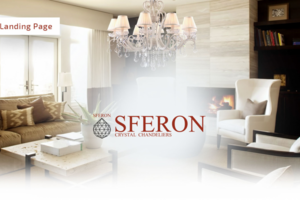 Landing page под ключ для компании "SFERON"