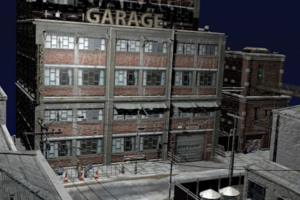 webGL улица