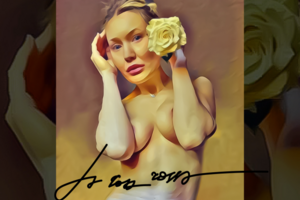 Illustration "La Rosa Rossa"