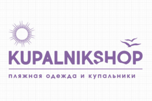 Логотип для магазина "Kupalnikshop"