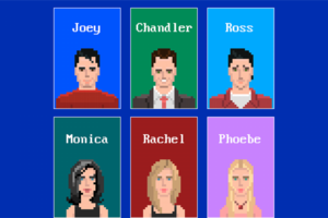 Pixel-art Friends