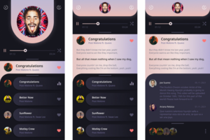 Music player app