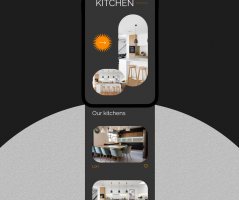 Kitchen | мобильный дизайн