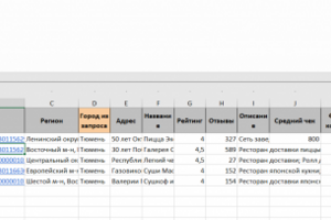 Parsing карты 2gis