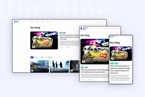 Раздел блога для сайта gravityplus.net