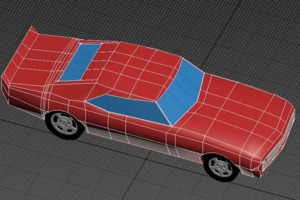 Low poly car