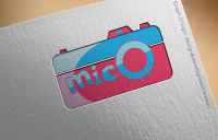Логотип для фотосалона "MIKO"
