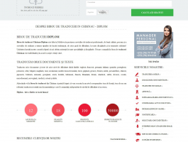 Информационный сайт Diplom