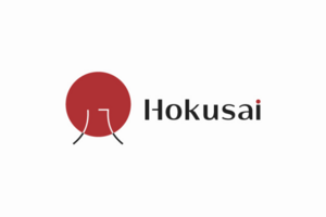 Логотип для художественного магазина Hokusai
