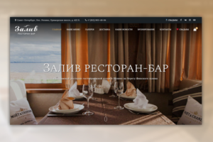 Посадка сайта "Залив" на cms WordPress