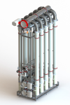 Конструкторская модель блока ультрафильтрации для очистки воды