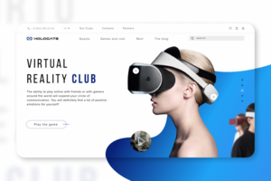 Сайт для компании VR