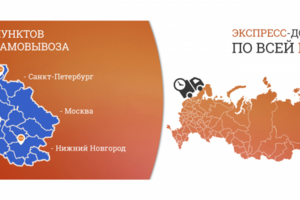 Баннер для сайта доставки одежды